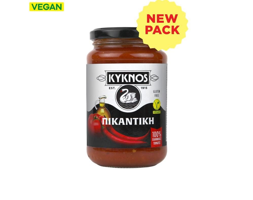 Kyknos Premium Greek Tomato Spicy Sauce 425g