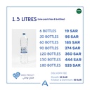 Nissi Greek Mountain Spring Water 1.5L (6pc)